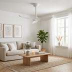 Riviera | Ventilateur de plafond design télécommande, 97 cm